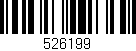 Código de barras (EAN, GTIN, SKU, ISBN): '526199'