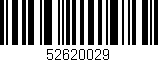 Código de barras (EAN, GTIN, SKU, ISBN): '52620029'