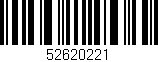 Código de barras (EAN, GTIN, SKU, ISBN): '52620221'