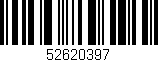 Código de barras (EAN, GTIN, SKU, ISBN): '52620397'