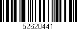 Código de barras (EAN, GTIN, SKU, ISBN): '52620441'