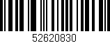 Código de barras (EAN, GTIN, SKU, ISBN): '52620830'
