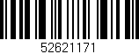 Código de barras (EAN, GTIN, SKU, ISBN): '52621171'