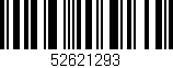 Código de barras (EAN, GTIN, SKU, ISBN): '52621293'