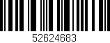 Código de barras (EAN, GTIN, SKU, ISBN): '52624683'