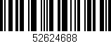 Código de barras (EAN, GTIN, SKU, ISBN): '52624688'