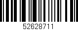 Código de barras (EAN, GTIN, SKU, ISBN): '52628711'