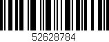 Código de barras (EAN, GTIN, SKU, ISBN): '52628784'