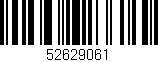 Código de barras (EAN, GTIN, SKU, ISBN): '52629061'