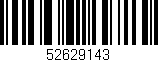 Código de barras (EAN, GTIN, SKU, ISBN): '52629143'