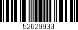 Código de barras (EAN, GTIN, SKU, ISBN): '52629930'