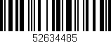Código de barras (EAN, GTIN, SKU, ISBN): '52634485'