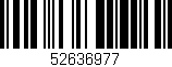 Código de barras (EAN, GTIN, SKU, ISBN): '52636977'