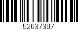 Código de barras (EAN, GTIN, SKU, ISBN): '52637307'