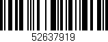 Código de barras (EAN, GTIN, SKU, ISBN): '52637919'