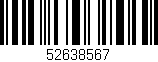Código de barras (EAN, GTIN, SKU, ISBN): '52638567'