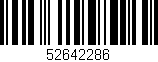 Código de barras (EAN, GTIN, SKU, ISBN): '52642286'