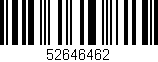 Código de barras (EAN, GTIN, SKU, ISBN): '52646462'