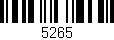 Código de barras (EAN, GTIN, SKU, ISBN): '5265'