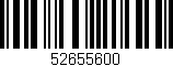 Código de barras (EAN, GTIN, SKU, ISBN): '52655600'