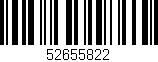 Código de barras (EAN, GTIN, SKU, ISBN): '52655822'