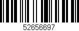Código de barras (EAN, GTIN, SKU, ISBN): '52656697'