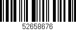 Código de barras (EAN, GTIN, SKU, ISBN): '52658676'