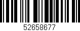 Código de barras (EAN, GTIN, SKU, ISBN): '52658677'