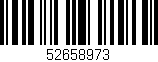 Código de barras (EAN, GTIN, SKU, ISBN): '52658973'