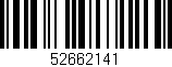 Código de barras (EAN, GTIN, SKU, ISBN): '52662141'