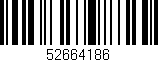 Código de barras (EAN, GTIN, SKU, ISBN): '52664186'