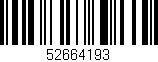 Código de barras (EAN, GTIN, SKU, ISBN): '52664193'