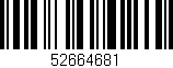 Código de barras (EAN, GTIN, SKU, ISBN): '52664681'