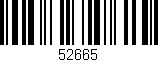 Código de barras (EAN, GTIN, SKU, ISBN): '52665'