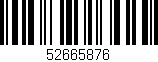 Código de barras (EAN, GTIN, SKU, ISBN): '52665876'