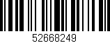 Código de barras (EAN, GTIN, SKU, ISBN): '52668249'