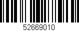Código de barras (EAN, GTIN, SKU, ISBN): '52669010'