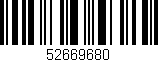 Código de barras (EAN, GTIN, SKU, ISBN): '52669680'