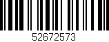 Código de barras (EAN, GTIN, SKU, ISBN): '52672573'