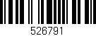 Código de barras (EAN, GTIN, SKU, ISBN): '526791'
