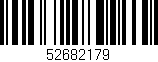 Código de barras (EAN, GTIN, SKU, ISBN): '52682179'