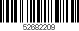 Código de barras (EAN, GTIN, SKU, ISBN): '52682209'