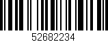 Código de barras (EAN, GTIN, SKU, ISBN): '52682234'