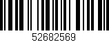 Código de barras (EAN, GTIN, SKU, ISBN): '52682569'