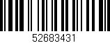 Código de barras (EAN, GTIN, SKU, ISBN): '52683431'