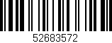 Código de barras (EAN, GTIN, SKU, ISBN): '52683572'
