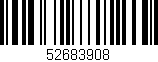 Código de barras (EAN, GTIN, SKU, ISBN): '52683908'