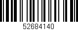 Código de barras (EAN, GTIN, SKU, ISBN): '52684140'