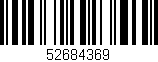 Código de barras (EAN, GTIN, SKU, ISBN): '52684369'