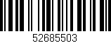 Código de barras (EAN, GTIN, SKU, ISBN): '52685503'
